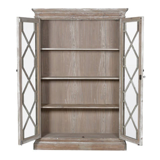 CharlesTed Home New England Reclaimed Pine Glazed Cabinet - CharlesTed Home