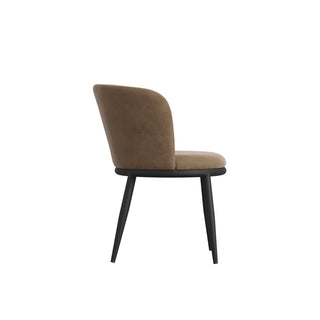 CharlesTed Home Studio CTH Lorna Dining Chair | Mole - CharlesTed Home