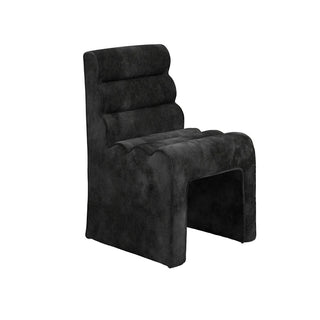 CharlesTed Home Studio CTH Mandi Sculptured Dining Chair | Black - CharlesTed Home