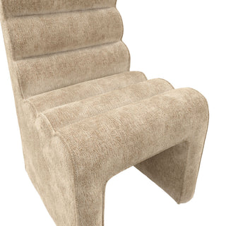 CharlesTed Home Studio CTH Mandi Sculptured Dining Chair | Honey - CharlesTed Home