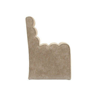 CharlesTed Home Studio CTH Mandi Sculptured Dining Chair | Honey - CharlesTed Home