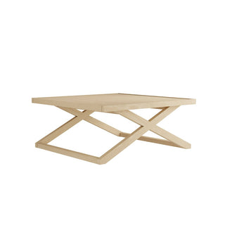 CharlesTed Home Studio CTH Palisades Coffee Table | Blonde Oak | Available in Two Sizes - CharlesTed Home