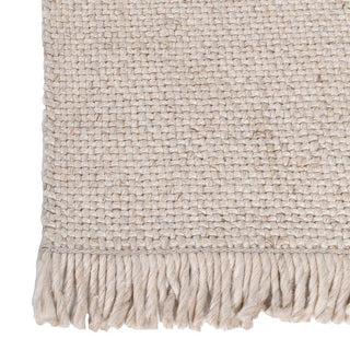 CharlesTed Home The Isabella Natural Woven Rug | Viscose, Polyester and Wool Blend - CharlesTed Home