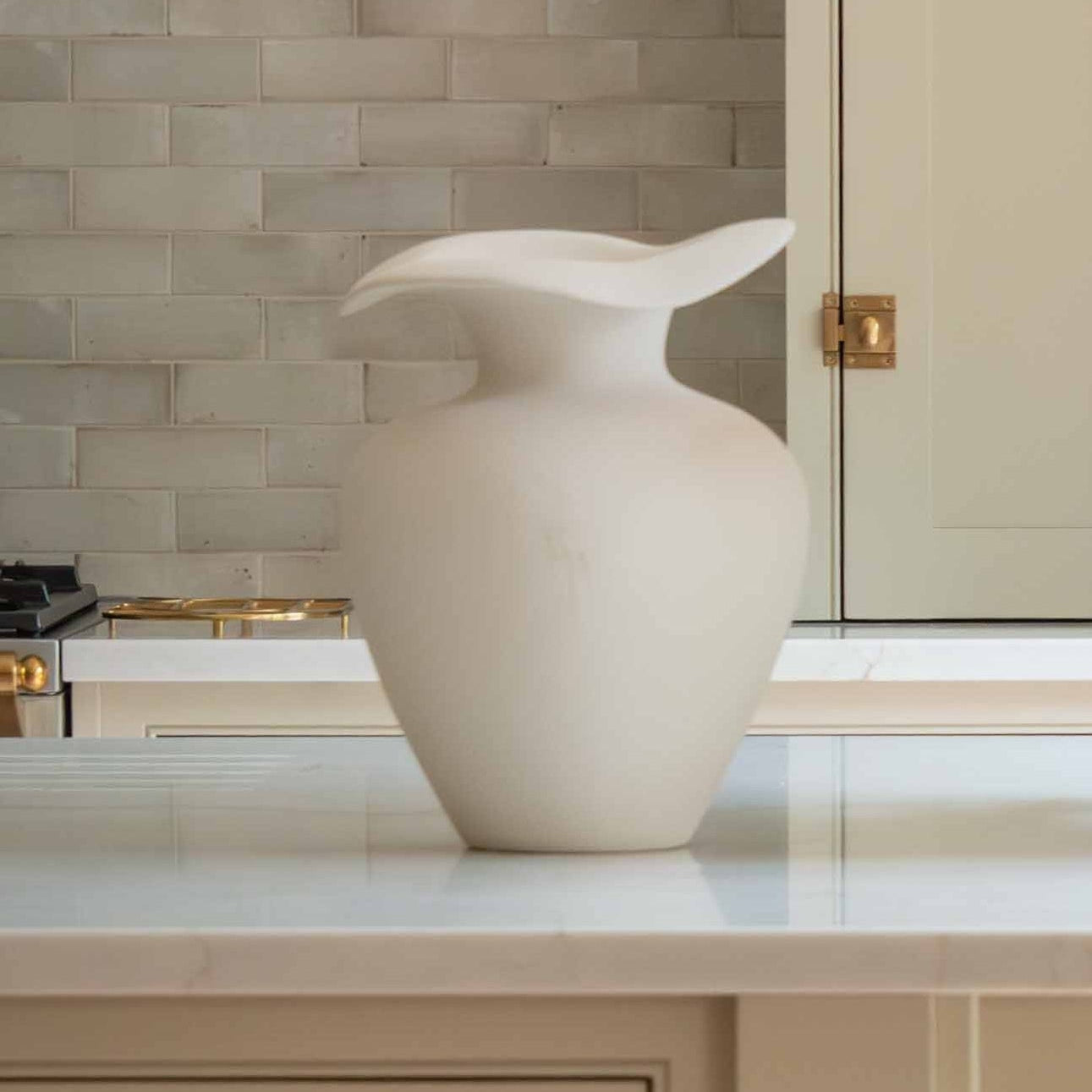 CharlesTed Home Varese Matt Glazed Stoneware Vase | Available in Three Sizes - CharlesTed Home