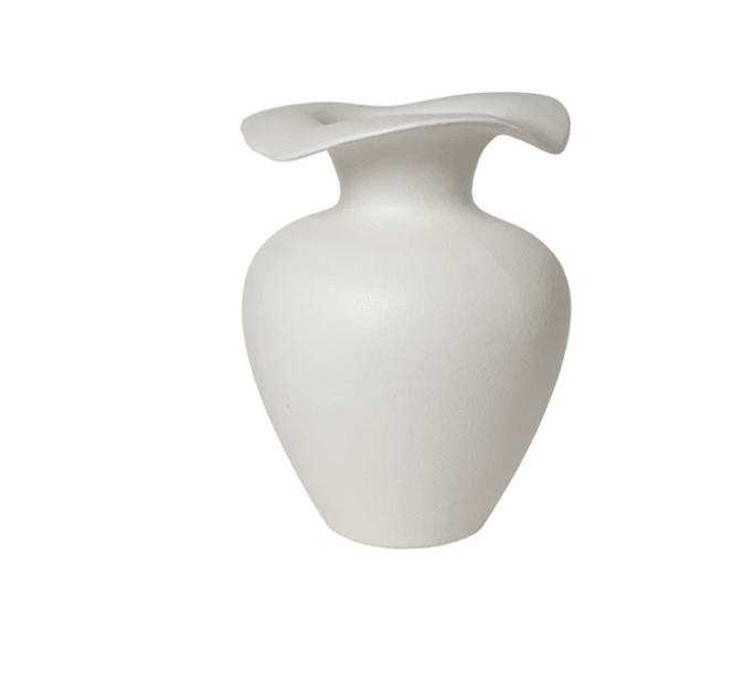 CharlesTed Home Varese Matt Glazed Stoneware Vase | Available in Three Sizes - CharlesTed Home