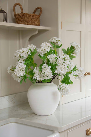 CharlesTed Home Viburnum spray White | Single Stem - CharlesTed Home
