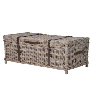 CharlesTed Home Wicker Coffee Table Trunk - CharlesTed Home