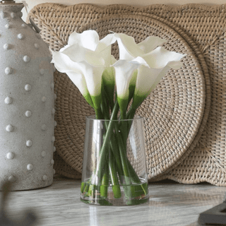 Elegant Faux Calla Lily Arrangement | Small - CharlesTed Home