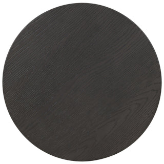 Fairford Dark Oak Pedestal Side Table - CharlesTed Home