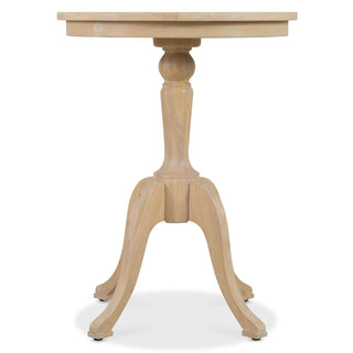 Fairford Oak Pedestal Side Table - CharlesTed Home