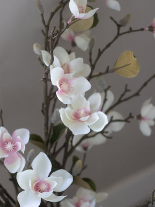 Faux Blush Magnolia Spray - CharlesTed Home