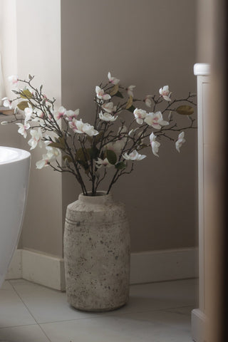Faux Blush Magnolia Spray - CharlesTed Home