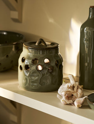 Garlic Jar | Green