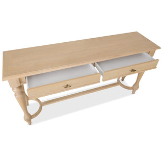 Harlow Turned Leg Console Table - CharlesTed Home