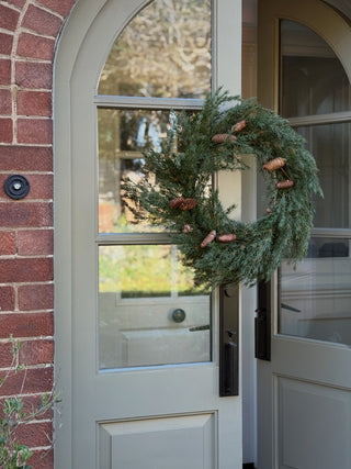 Ashdown Faux Cedar & Pinecone Wreath