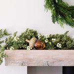 A gorgeous bronze coloured decorative acorn.