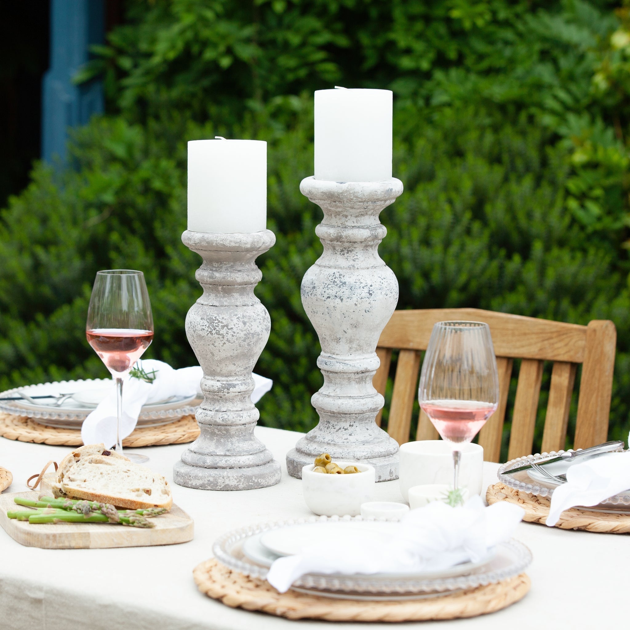 Made from moulded glass these plates feature on their outer edge lovely small glass beads. 