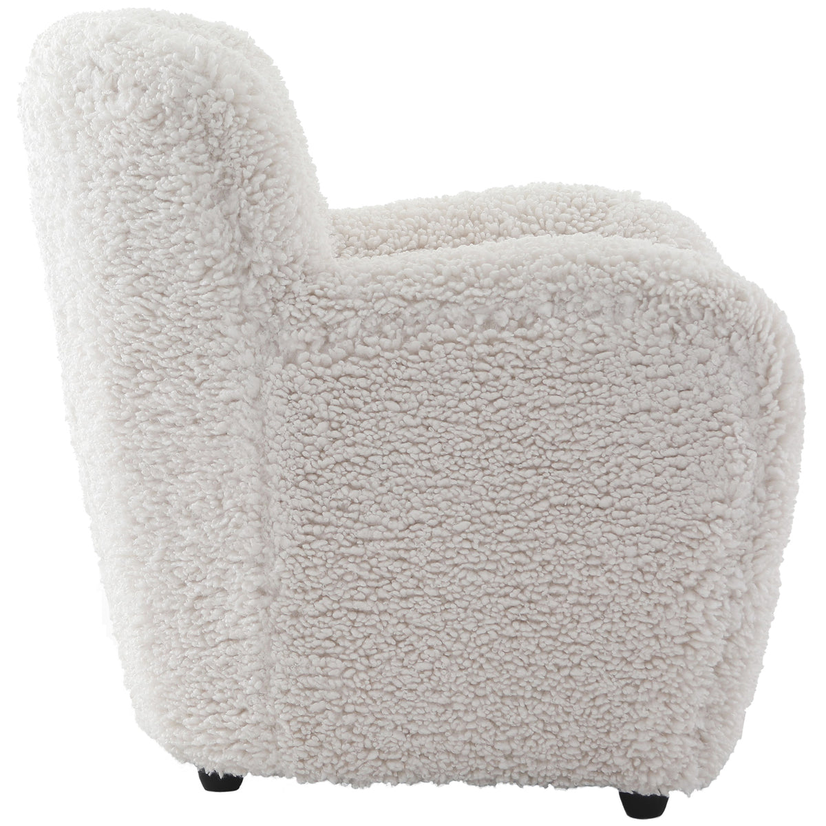 Bredon Faux Sheepskin Accent Chair