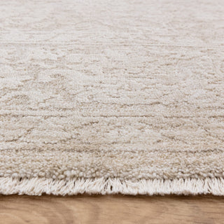 Laurent textured rug in beige and natural, further detail