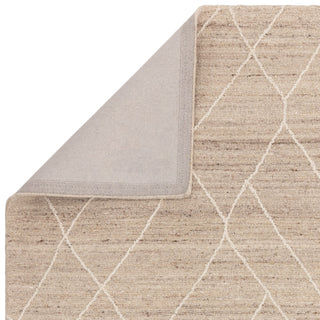 Noah wool rug in natural, pattern detail