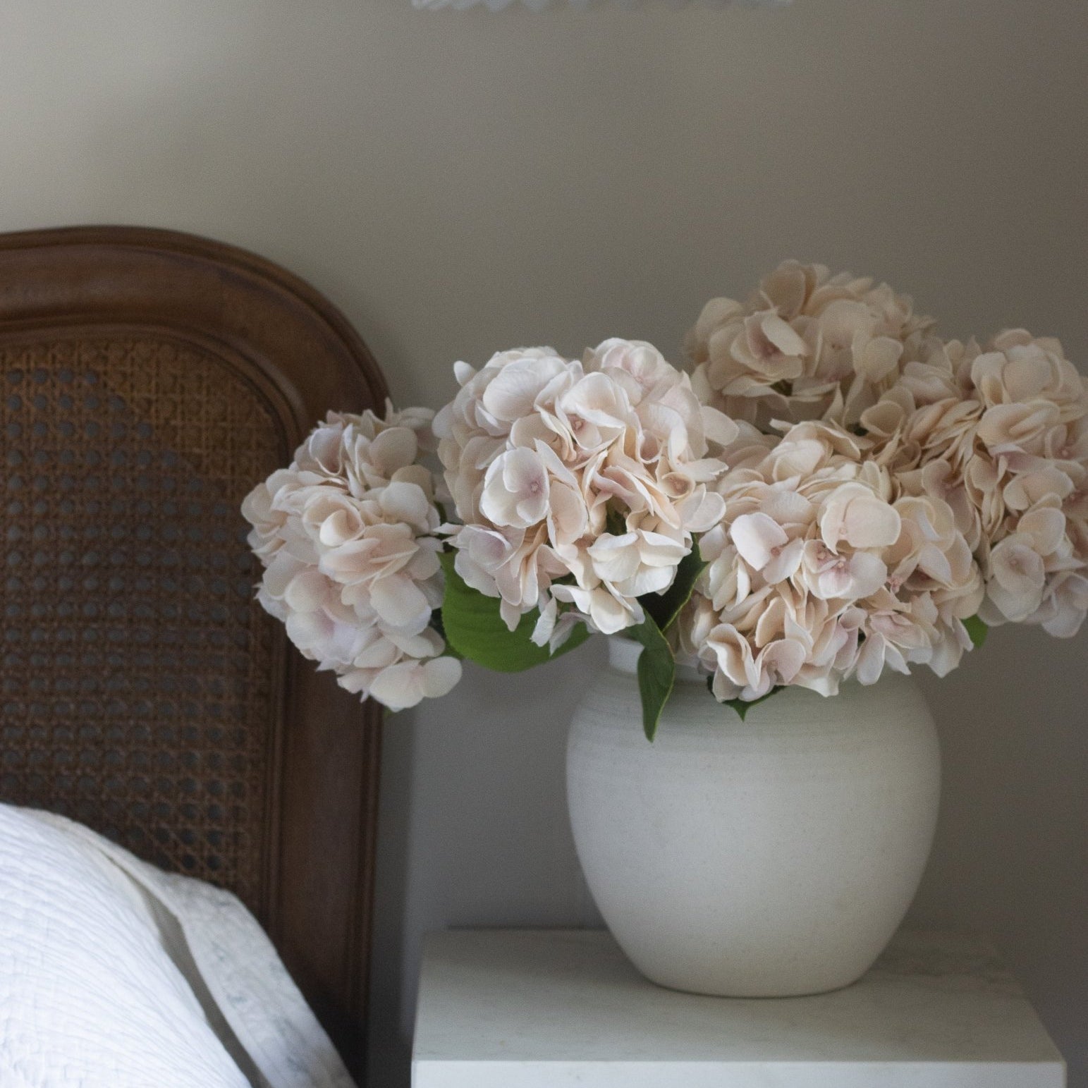 Real Touch Hydrangea Blush Pink - CharlesTed Home