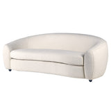 Salzburg Ivory Boucle Curved Sofa
