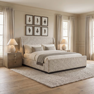 Idbury Upholstered Bed | Available in King & Super King