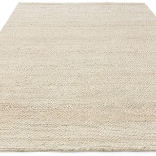 Simplicity blonde jute rug detail showing the handwoven texture