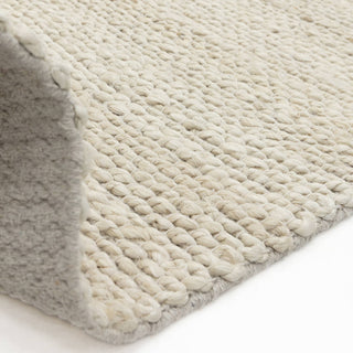 Simplicity handwoven jute rug in blonde, texture detail