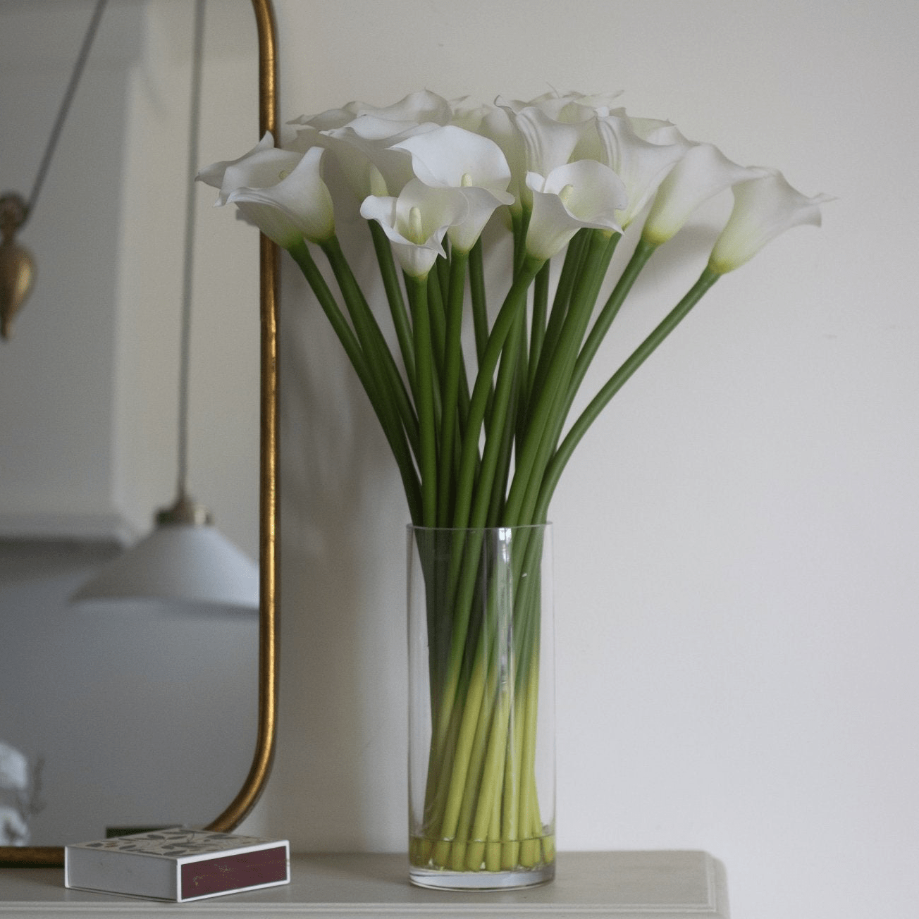 Tall Faux Calla Lily Arrangement – CharlesTed Home