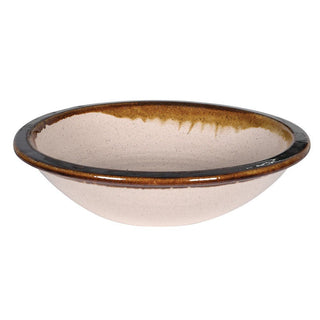 Tuscan Rustic Terracotta Glazed Bowl - CharlesTed Home