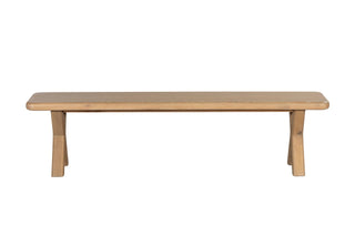 Wexley Oak Bench | White Oak - CharlesTed Home