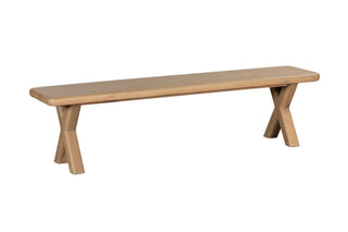 Wexley Oak Bench | White Oak - CharlesTed Home