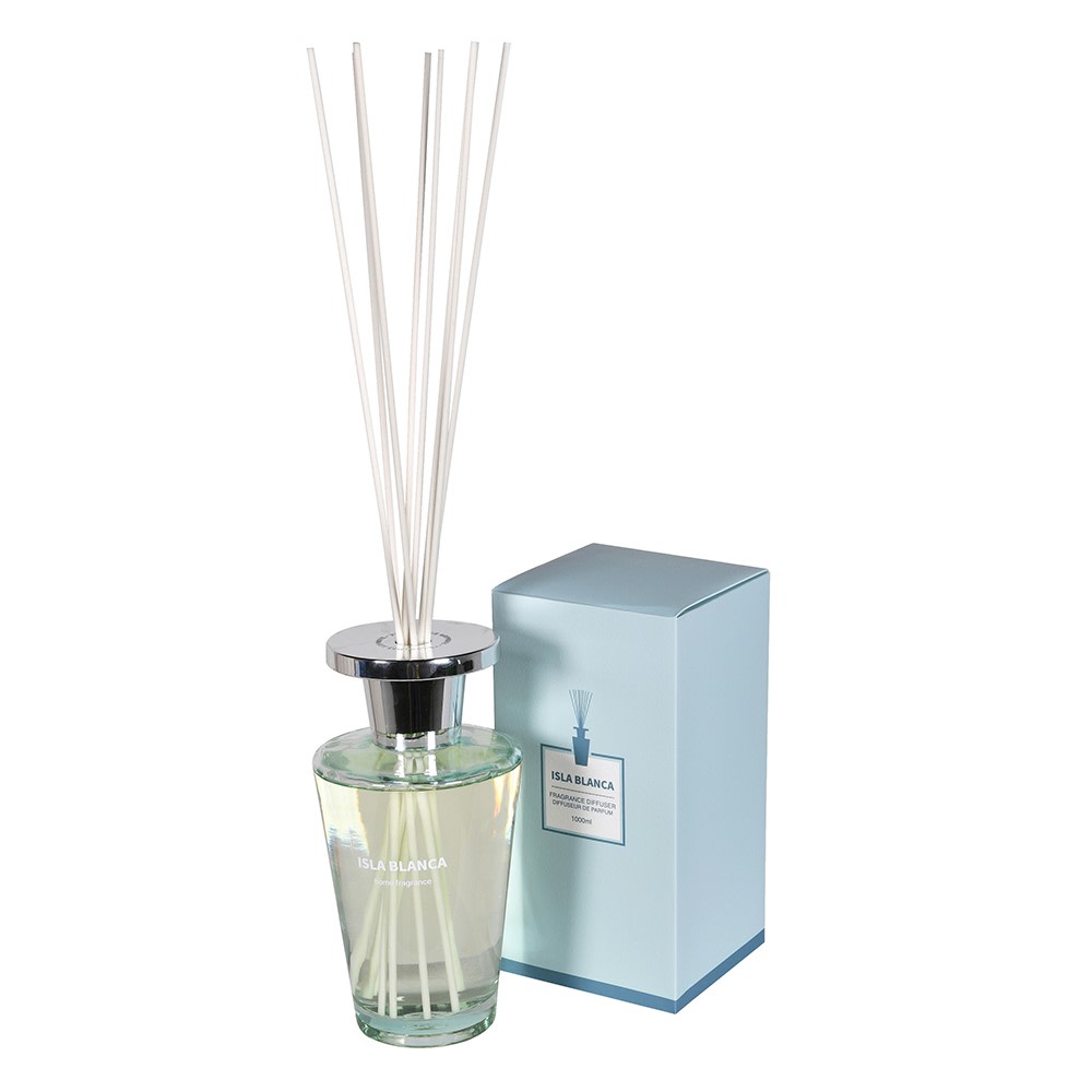 A gorgeous diffuser with the scent of Ibizan holidays. 