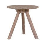 Wooden tripod side table