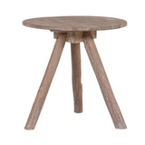 Wooden tripod side table