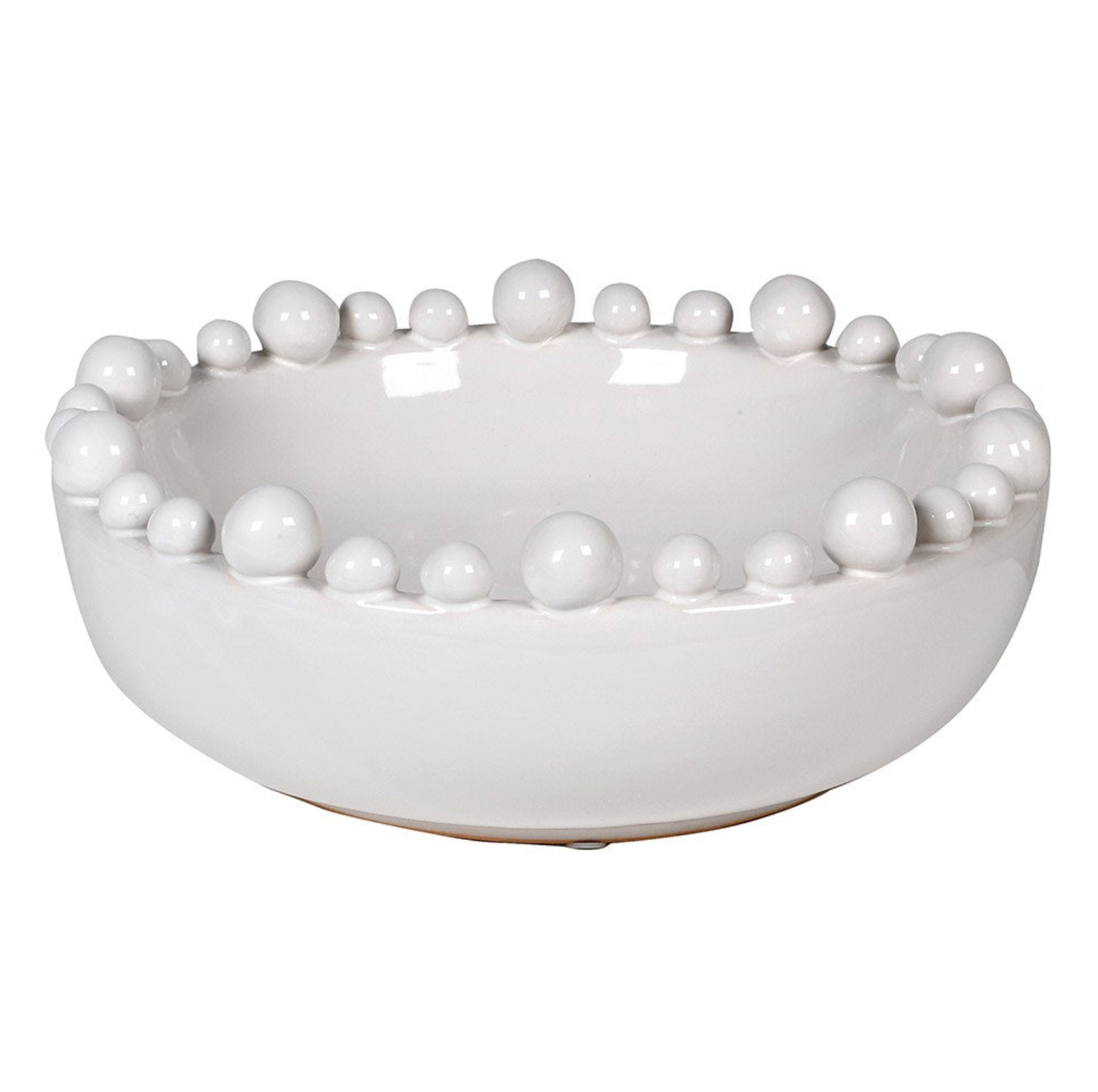 Artisan ceramic bobble bowl centrepiece