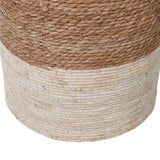 Rustic woven stool durable eco friendly furniture