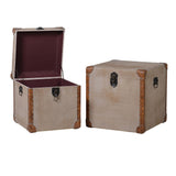Linen Storage Trunks | Set of 2