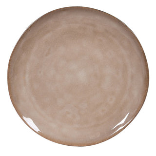 Glazed stoneware dining plates