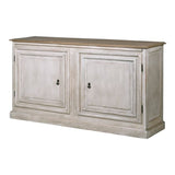 Add timeless charm and practical storage to your home with the Rebecca Sideboard, a beautifully crafted piece made from durable mahogany and plywood. Featuring a distressed finish and classic panel doors, this rustic cabinet blends effortlessly into farmhouse, cottage, and vintage-style interiors.

With its ample internal storage space hidden behind two elegantly designed doors, the Rebecca sideboard is perfect for organizing dining essentials, linens, or everyday clutter. The solid mahogany top provides a 