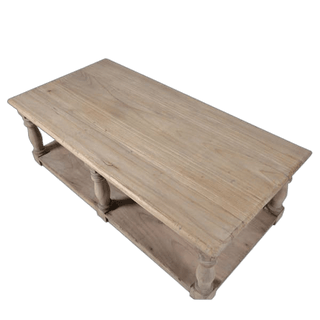 Charles Ted Augustine Weathered Reclaimed Pine Coffee Table - CharlesTed Home