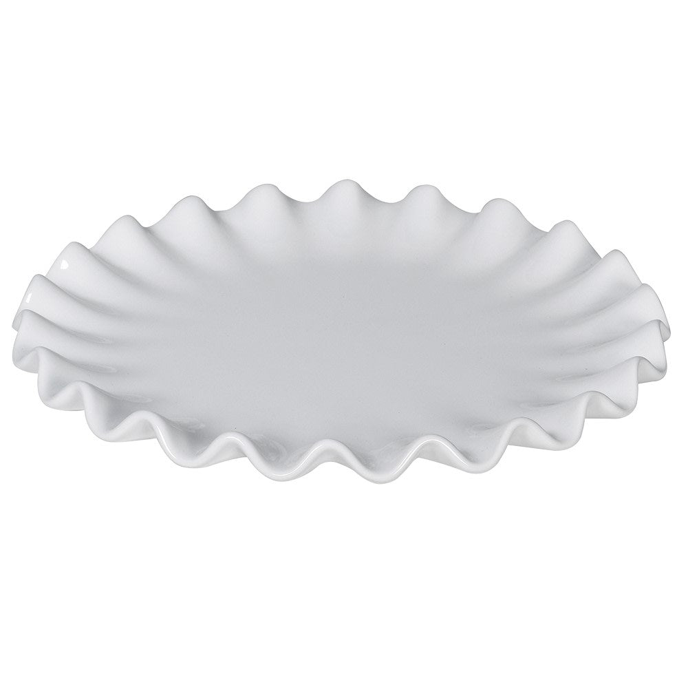 Ruffled Serving Plate | Set of Two