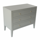 Alton Three Drawer Chest of Drawers | Pigeon Grey