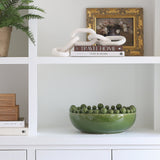 Charles Ted Ceramic Bobble Bowl | Green