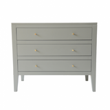 Alton Three Drawer Chest of Drawers | Pigeon Grey
