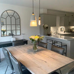 bronze metal window mirror