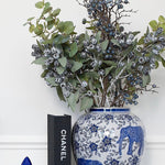 faux berry eucalyptus bouquet
