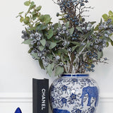 faux berry eucalyptus bouquet