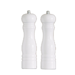 Crafted from rubber wood, our Wooden Salt & Pepper Mills feature a traditional design